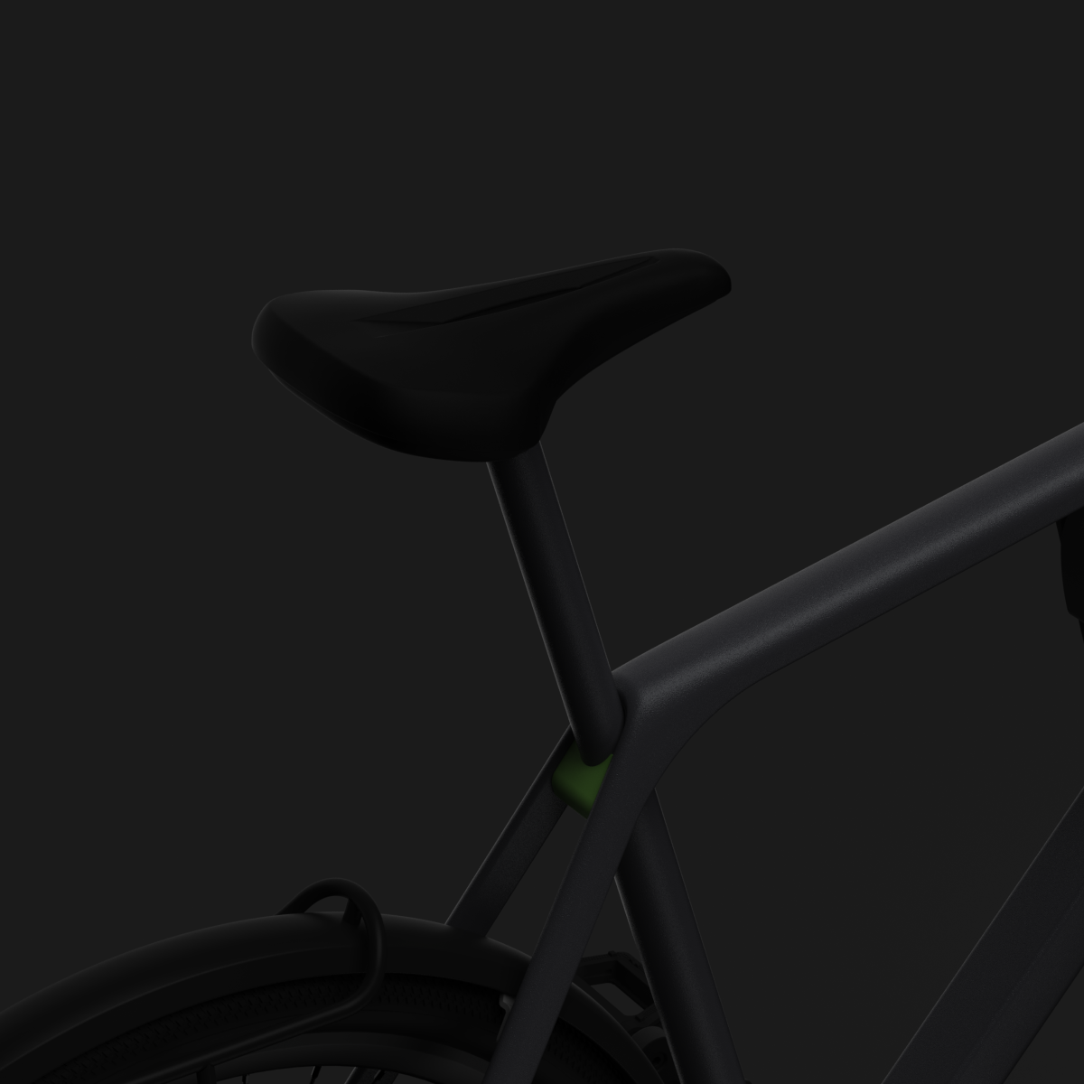 Tige de selle à suspension et selle