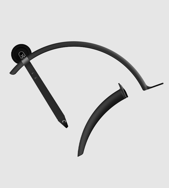 Carbon-Schutzblech-Kit mit Laufrolle