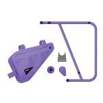 "Smart Goes Wild" Upgrade Kit - Purple - L/XL