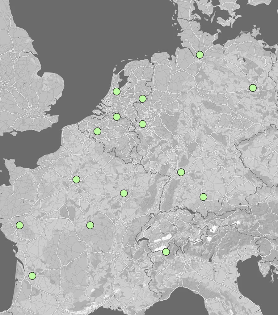 LEMMO elektrofahrrad Servicepunkte in ganz Europa
